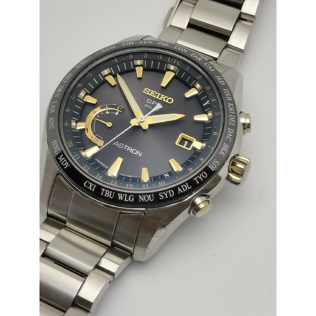 SEIKO - セイコー アストロン GPSソーラー 軽量チタン 8X22 SEIKO - セイコー アストロン GPSソーラー 軽量チタン 8X22