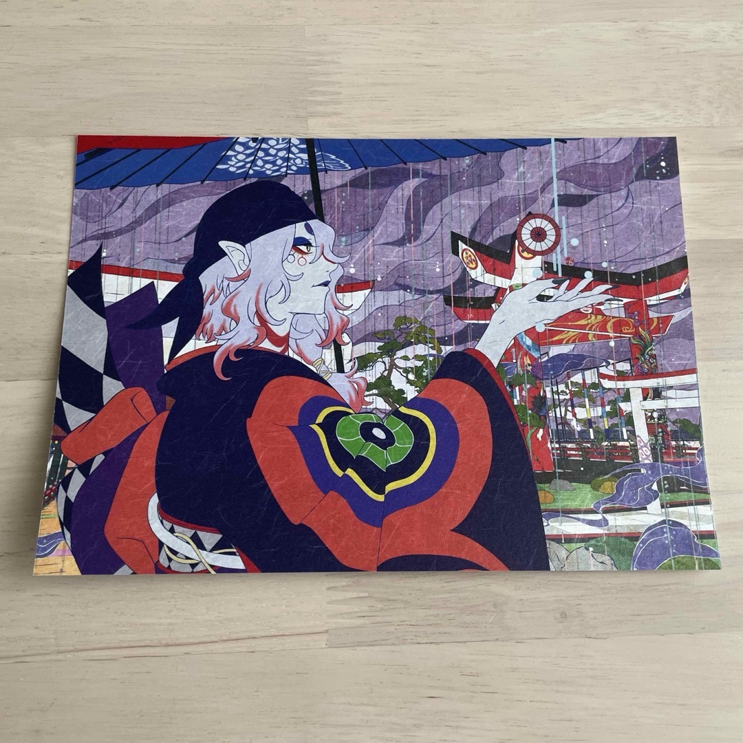 劇場版モノノ怪　唐傘　第一弾来場者特典　ビジュアルカード エンタメ/ホビーのアニメグッズ(カード)の商品写真