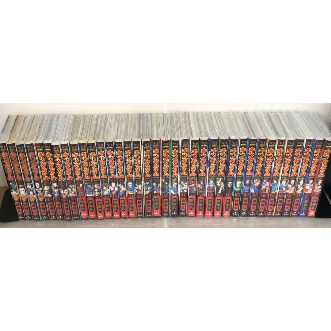 I768m】 キングダム 第1～72巻続巻全巻セット 原泰久漫画まんが