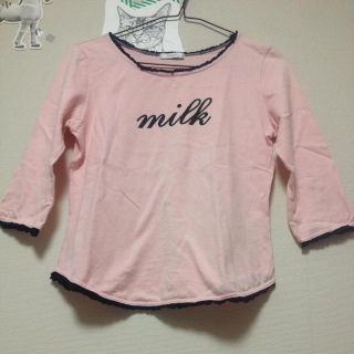 ミルク(MILK)のMILK♡カットソー(Tシャツ(長袖/七分))