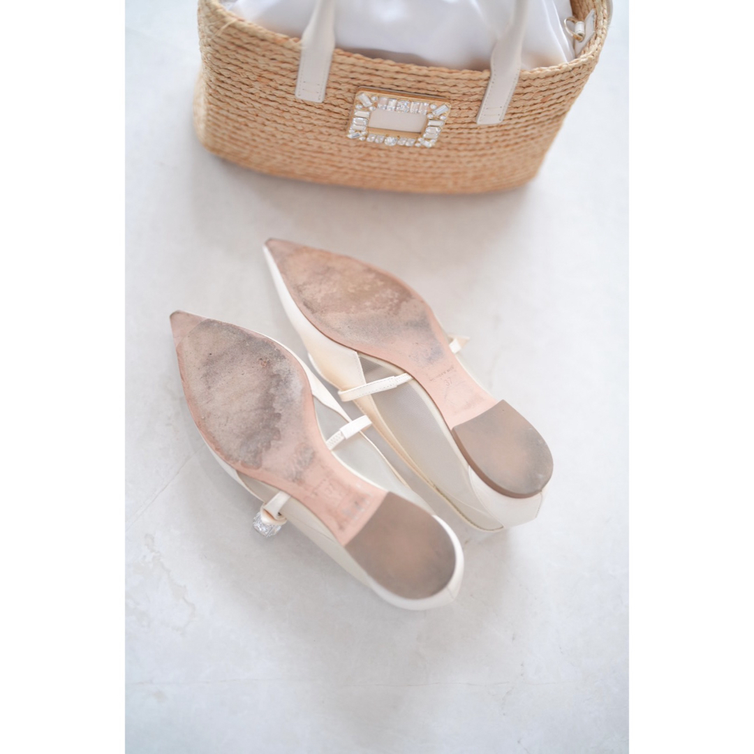 ROGER VIVIER ロジェヴィヴィエ メリージェーン フラット パンプス ROGER VIVIER ロジェヴィヴィエ メリージェーン フラット パンプス