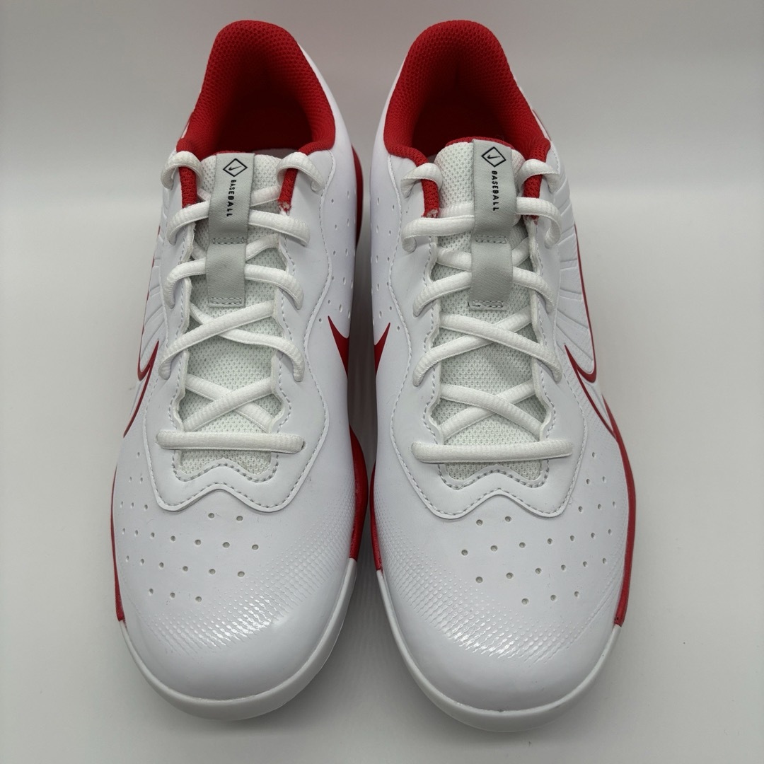 NIKE - NIKE 野球 スパイク 金具 ホワイト レッド 白 27 NIKE - NIKE 野球 スパイク 金具 ホワイト レッド 白 27