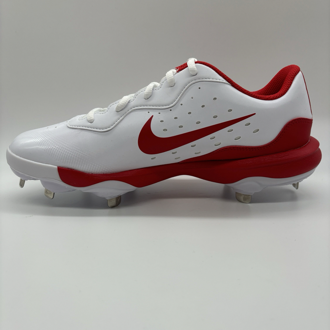 NIKE - NIKE 野球 スパイク 金具 ホワイト レッド 白 27 NIKE - NIKE 野球 スパイク 金具 ホワイト レッド 白 27
