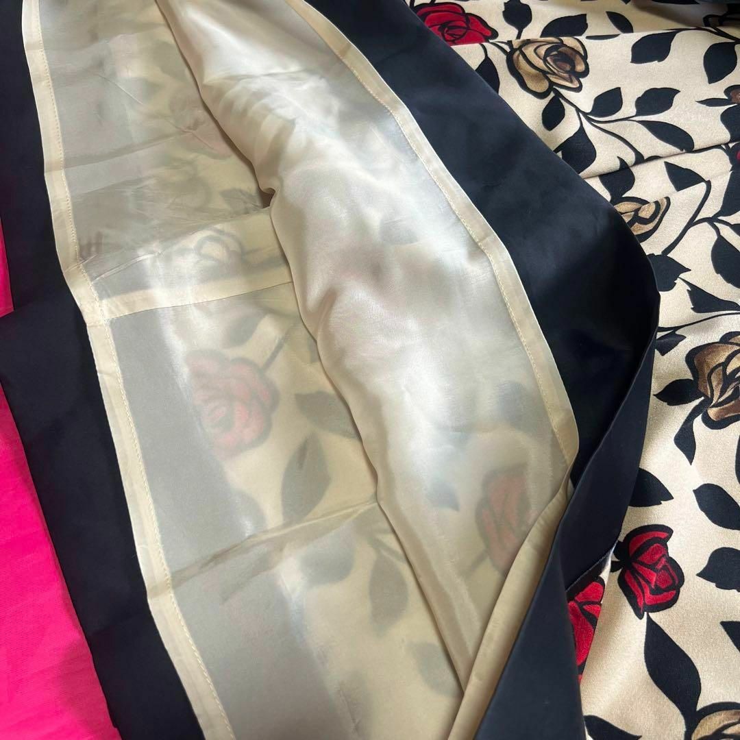 M'S GRACY - 【良品】M'S GRACY 膝丈ワンピース バラ 38 フレア M'S GRACY - 【良品】M'S GRACY 膝丈ワンピース バラ 38 フレア