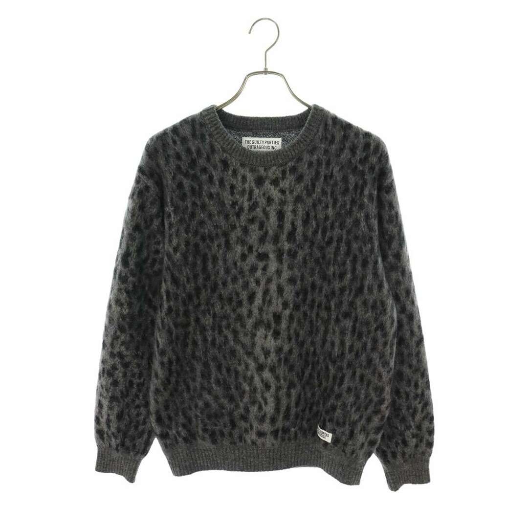 WACKO MARIA - ワコマリア LEOPARD MOHAIR KNIT SWEATER WACKO MARIA - ワコマリア LEOPARD MOHAIR KNIT SWEATER