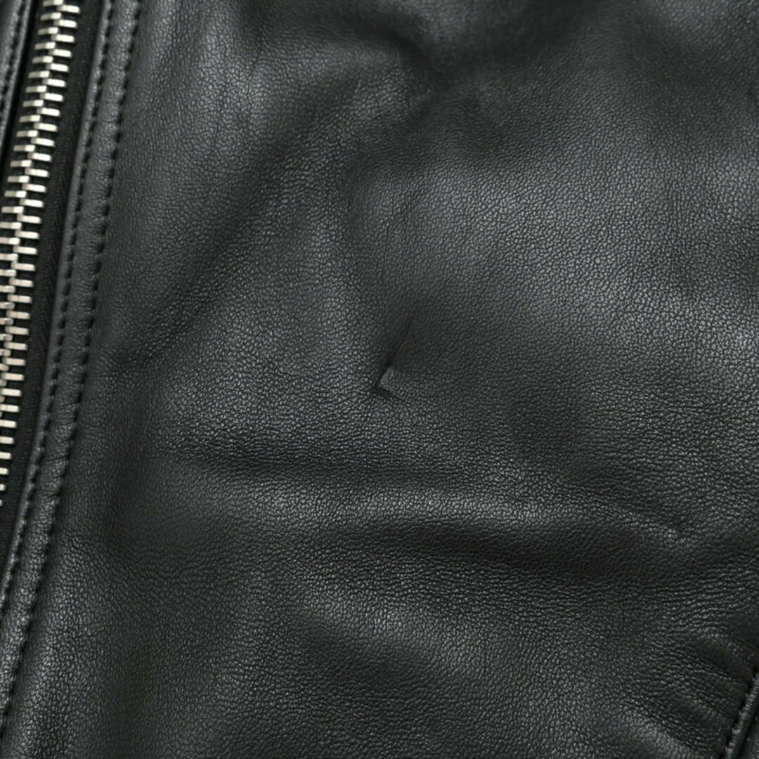 LITHIUM HOMME(リチウムオム)のLITHIUM HOMME リチウムオム LAMB LEATHER BIKER JACKTライダースジャケット サイズ44 レザージャケット 羊革  ブランド古着【中古】20240801/RA0662 メンズのジャケット/アウター(ライダースジャケット)の商品写真