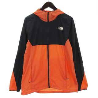 ザノースフェイス(THE NORTH FACE)のザノースフェイス ウインドウ パーカー ナイロン アウトドアウェア オレンジ M(パーカー)