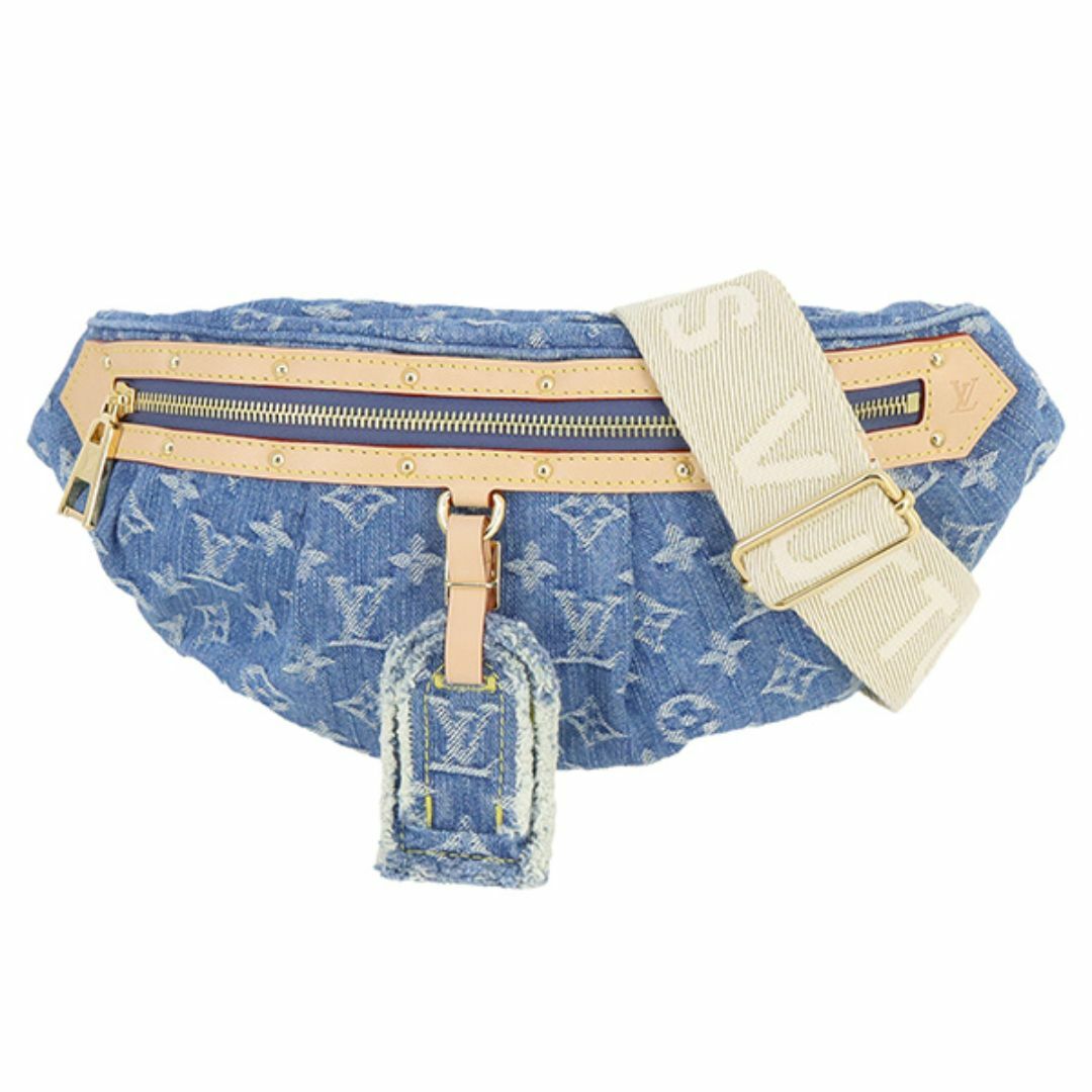 LOUIS VUITTON - ルイヴィトン ハイライズ モノグラム デニム LV LOUIS VUITTON - ルイヴィトン ハイライズ モノグラム デニム LV