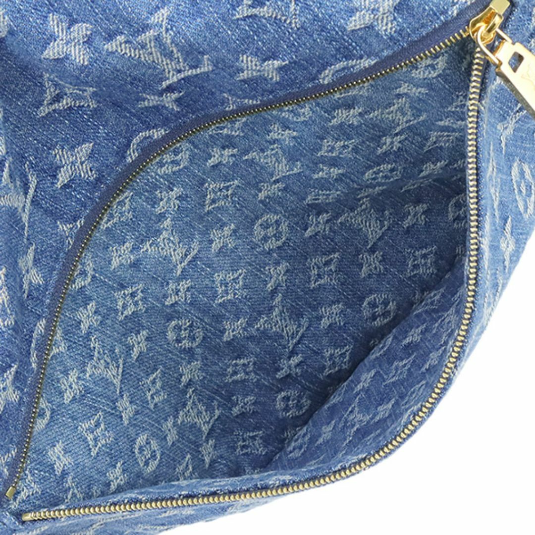 LOUIS VUITTON - ルイヴィトン ハイライズ モノグラム デニム LV LOUIS VUITTON - ルイヴィトン ハイライズ モノグラム デニム LV