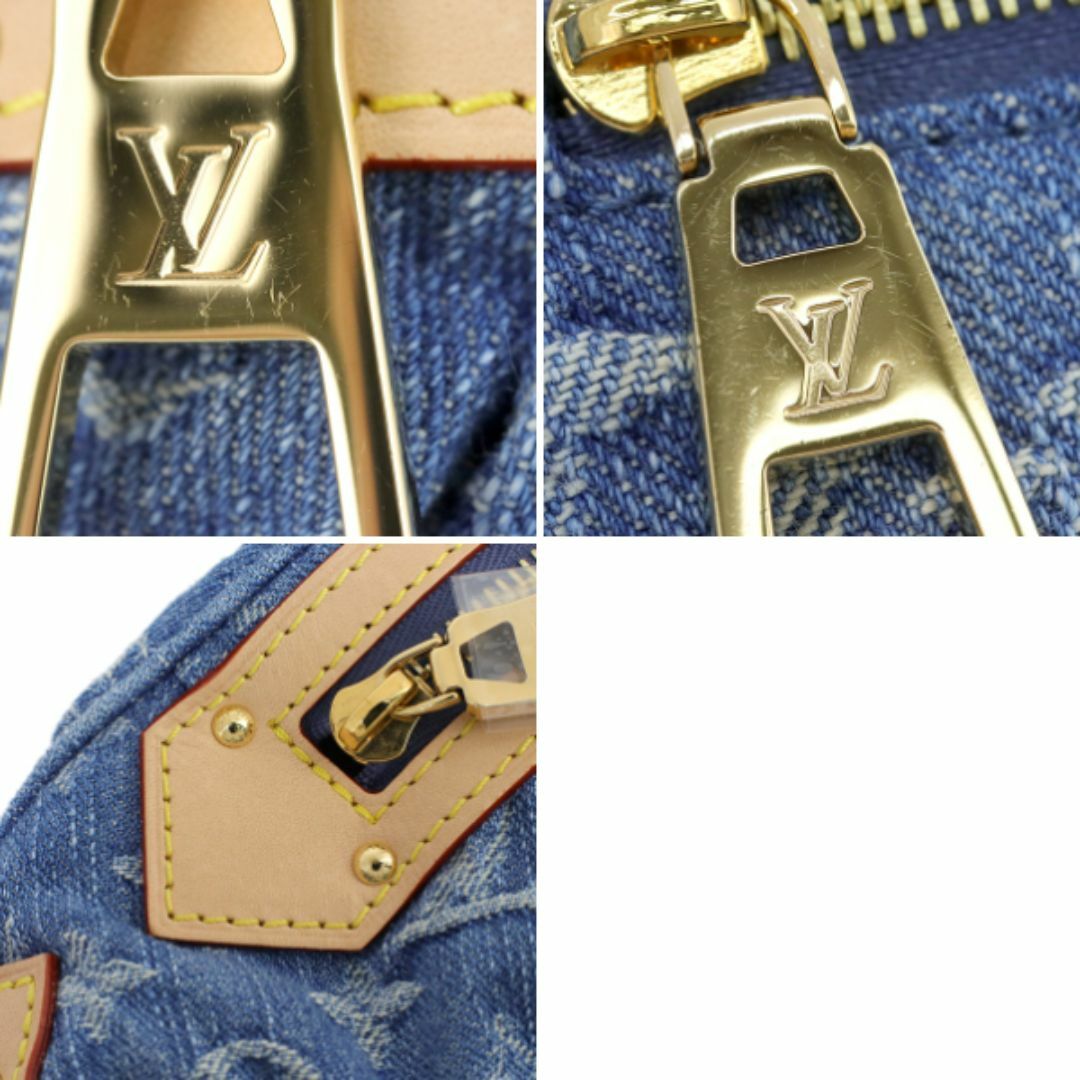 LOUIS VUITTON - ルイヴィトン ハイライズ モノグラム デニム LV LOUIS VUITTON - ルイヴィトン ハイライズ モノグラム デニム LV