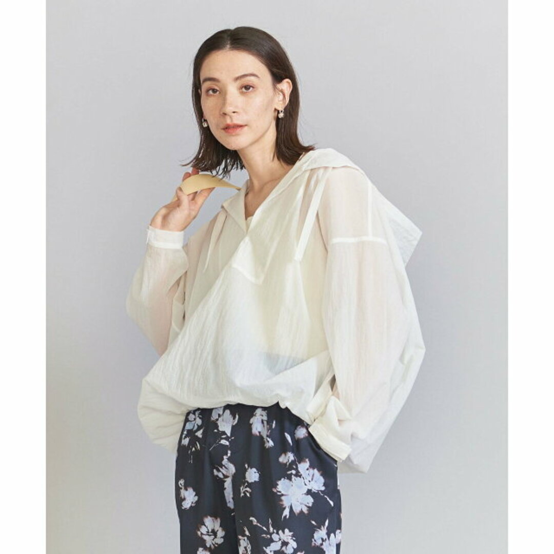 BEAUTY&YOUTH UNITED ARROWS - 【WHITE】ナイロン アノラック BEAUTY&YOUTH UNITED ARROWS - 【WHITE】ナイロン アノラック