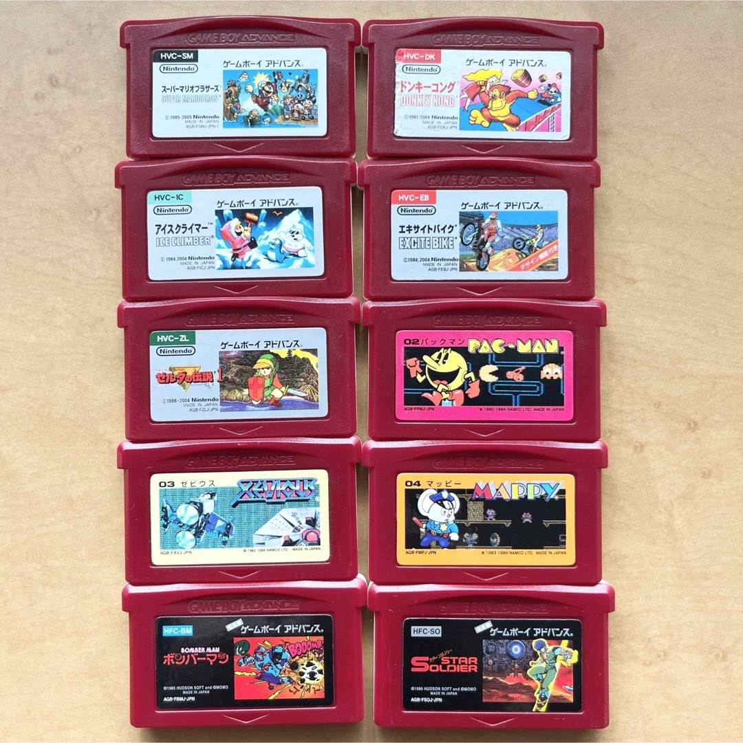 ファミコンミニ ゲームボーイアドバンス 第1弾 コンプリート ファミコンミニ ゲームボーイアドバンス 第1弾 コンプリート