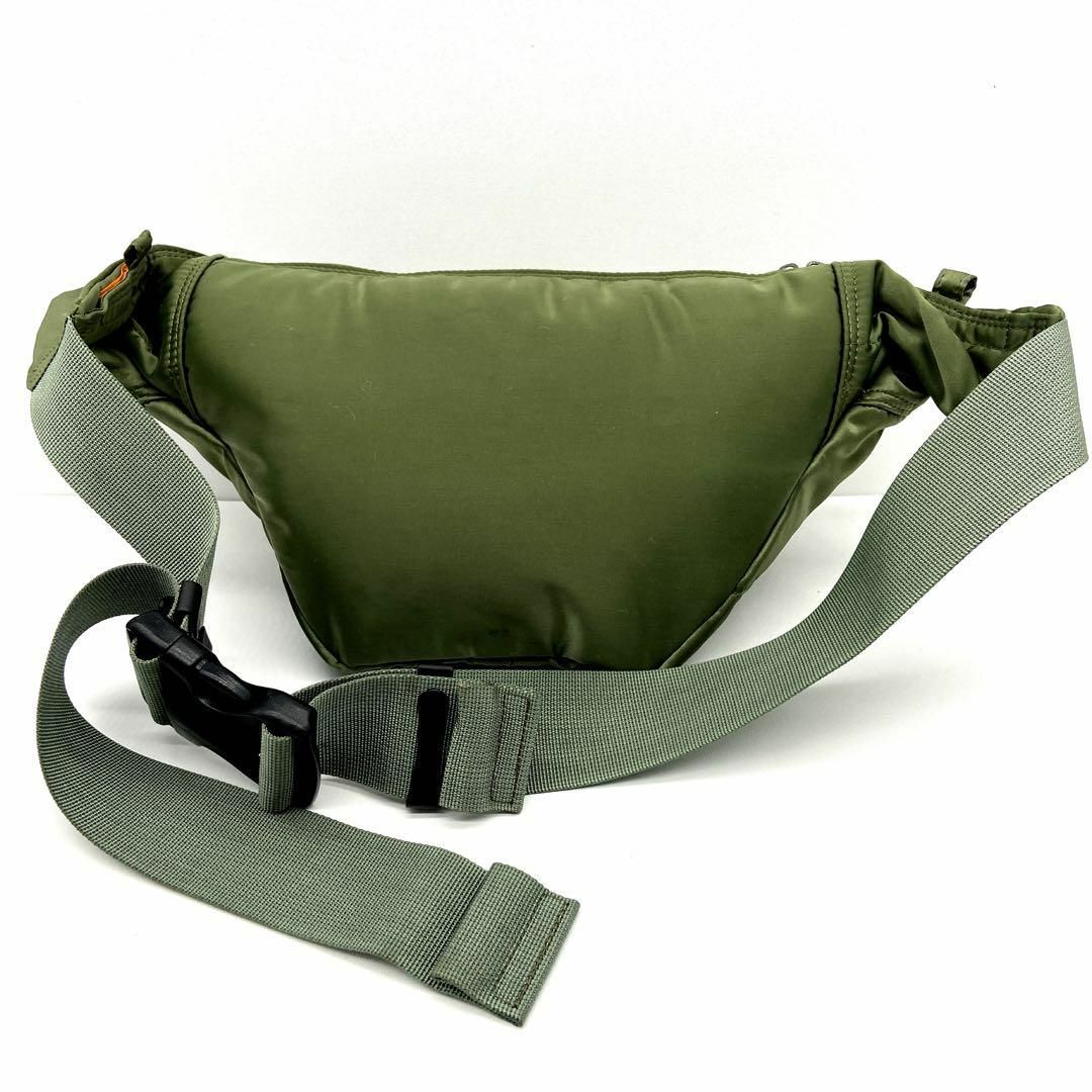 希少 美品】PORTER タンカー ウエストバッグ セージグリーン 希少 美品】PORTER タンカー ウエストバッグ セージグリーン