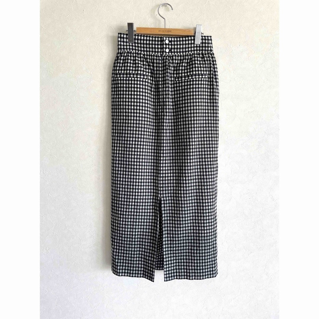 Ron Herman - 美品 Ron Herman Checkered Seersucker Skirtの Ron Herman - 美品 Ron Herman Checkered Seersucker Skirtの