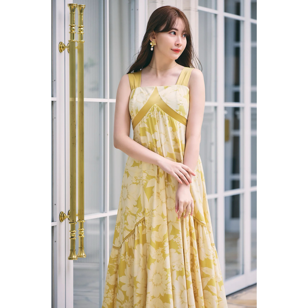 Her lip to - Mallorca Back Ribbon Floral Dressの通販 by Her lip to - Mallorca Back Ribbon Floral Dressの通販 by