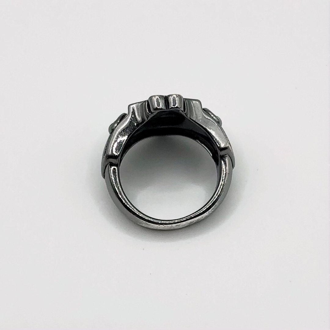 美品☆超希少】黒執事 ブラックレーベル シルバーリング 14号 美品☆超希少】黒執事 ブラックレーベル シルバーリング 14号