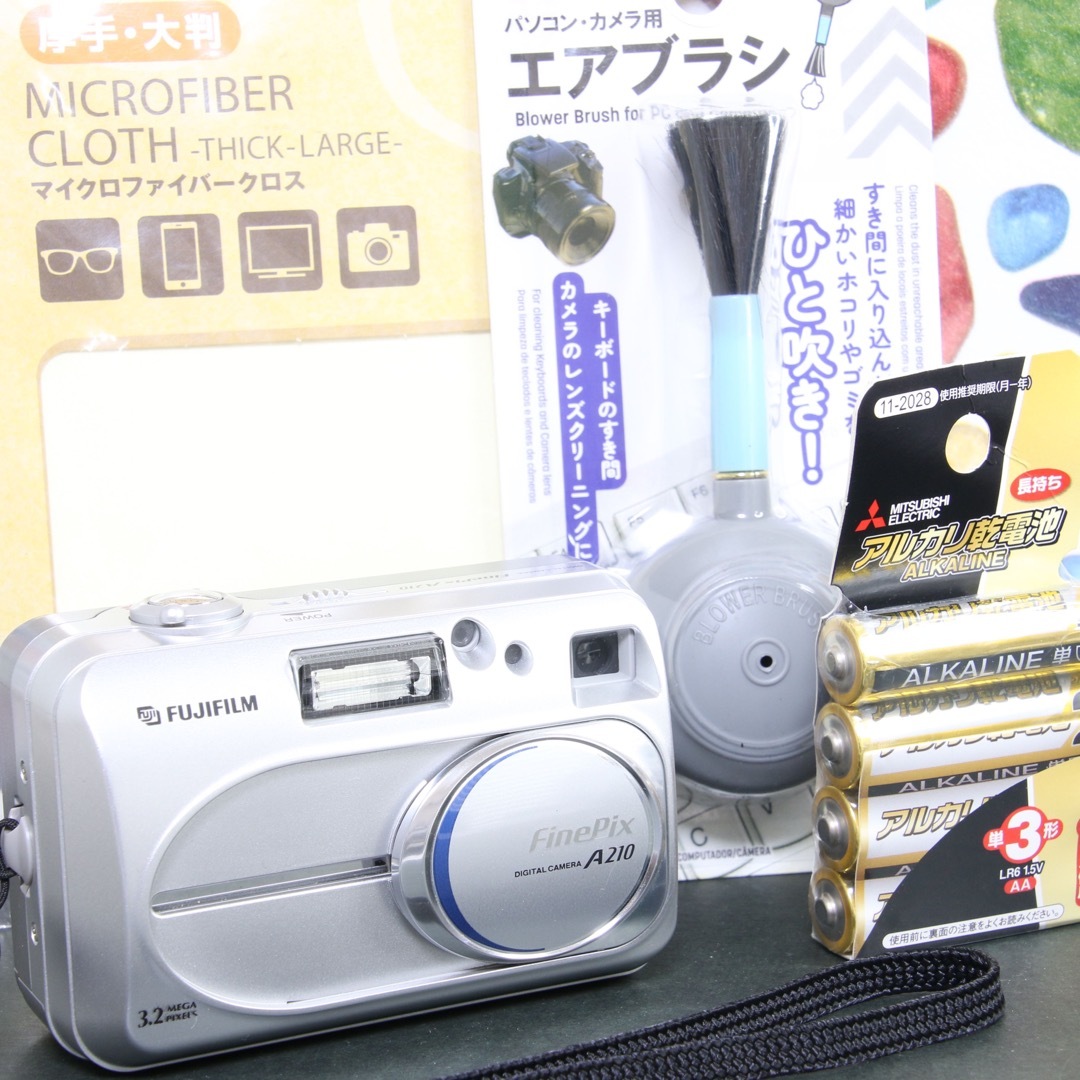 ♥︎◇FUJIFILM finepix A210 ◇レトロコンデジ♪ ◇完動品 ♥︎◇FUJIFILM finepix A210 ◇レトロコンデジ♪ ◇完動品