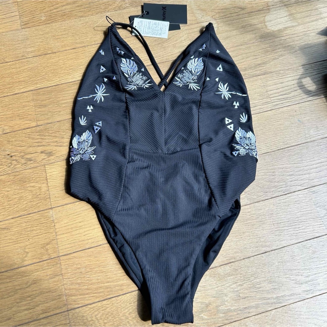 Hurley - Hurley ハーレー レディース S 水着 新品 黒 Hurley - Hurley ハーレー レディース S 水着 新品 黒
