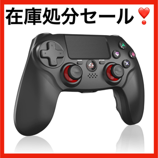 ❣️大特価❣️ PS4コントローラー 新品 無線 ワイヤレス ジャイロ 黒(その他)