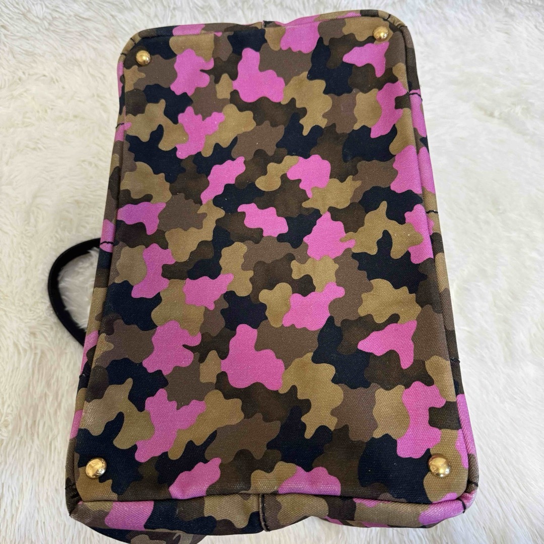 ✨美品✨PRADA プラダ カナパ トートバッグ 大容量 迷彩ピンク 希少 ✨美品✨PRADA プラダ カナパ トートバッグ 大容量 迷彩ピンク 希少