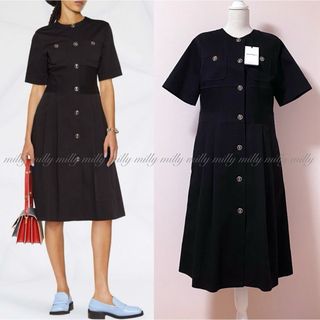 Salvatore Ferragamo(ワンピース ・ ブラック/黒色系)のフリマ Salvatore Ferragamo(ワンピース ・ ブラック/黒色系)のフリマ