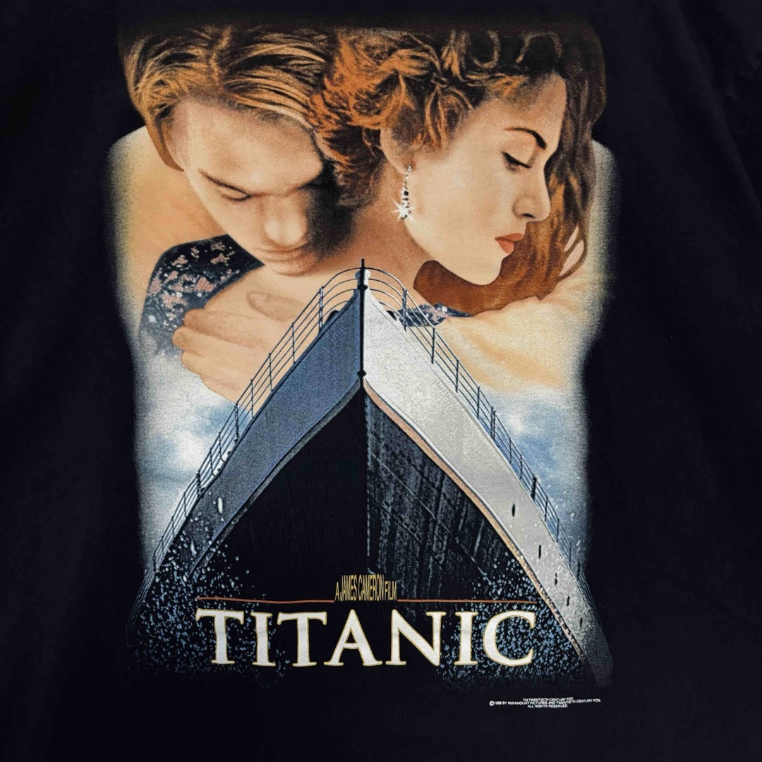 入手困難】タイタニック Tシャツ Lサイズ ヴィンテージ 映画 入手困難】タイタニック Tシャツ Lサイズ ヴィンテージ 映画