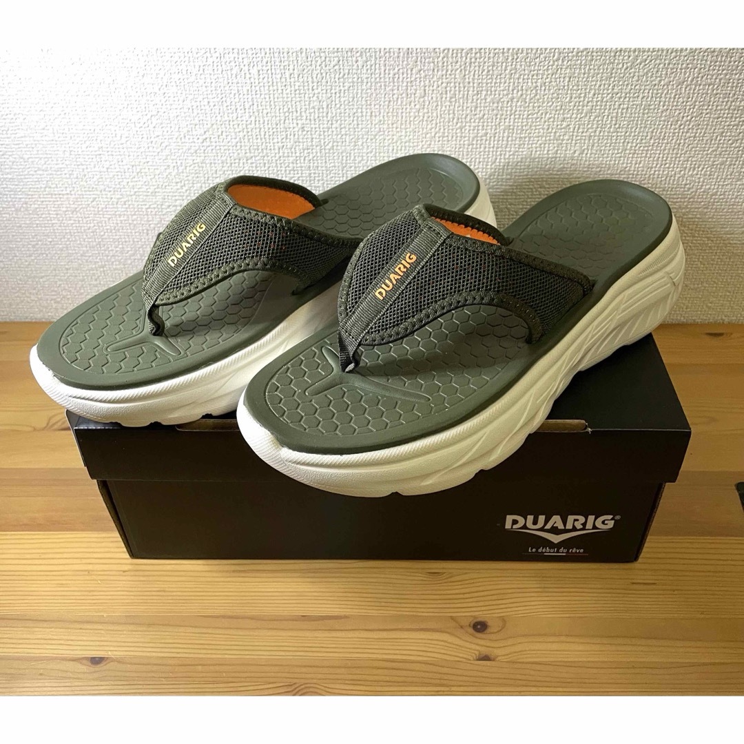 美品】DUARIG/デュアリグ トングサンダル ビーチサンダル 26cmの 美品】DUARIG/デュアリグ トングサンダル ビーチサンダル 26cmの