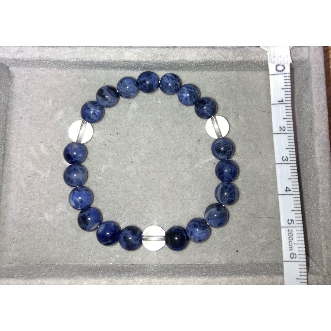幸運を招く天然石ブレスレット○ラピスラズリ他 もたつき 幸運を招く天然石ブレスレット○ラピスラズリ他 もたつき