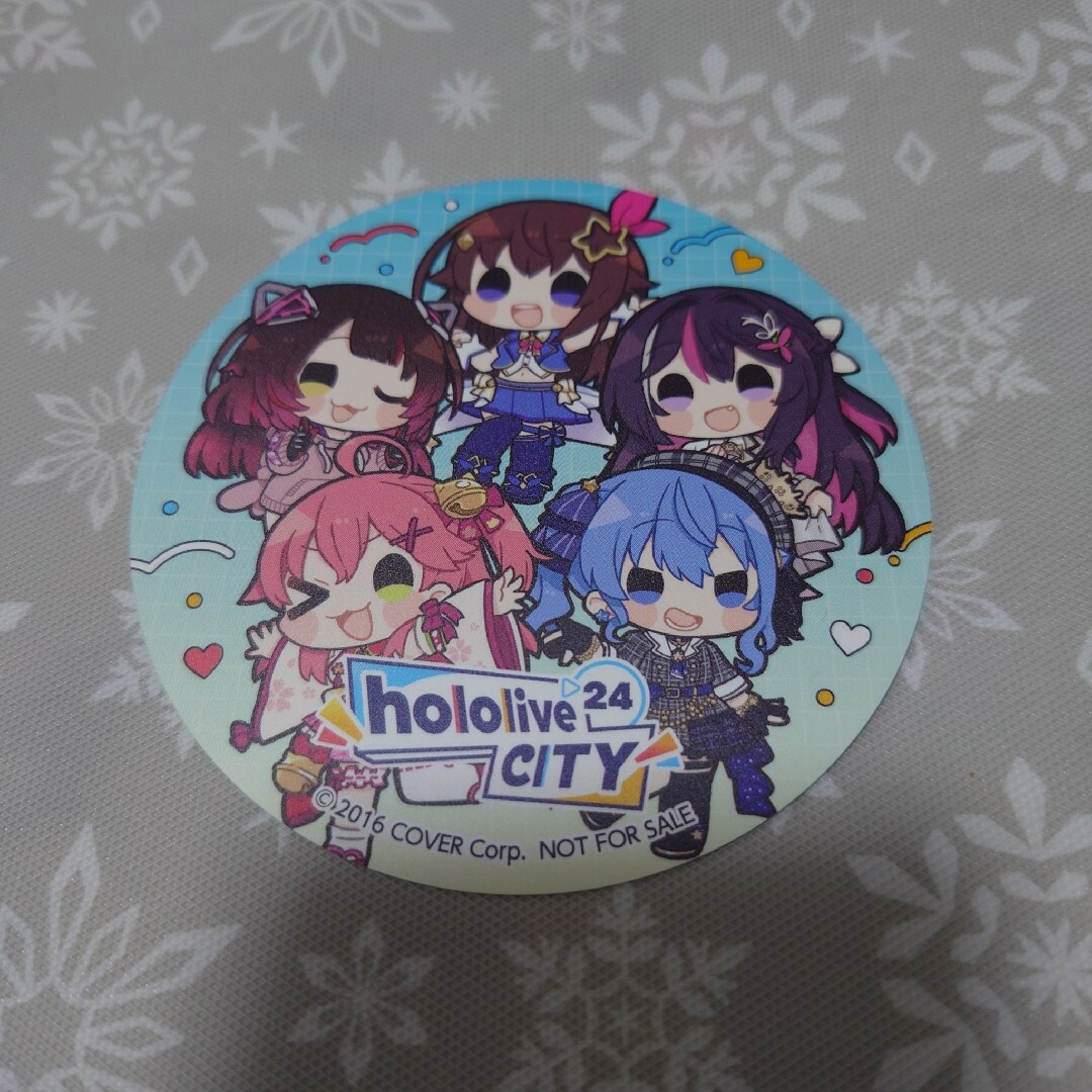 ホロライブシティ コースター 0期生 そら すいせい みこ AZKi ロボ子 エンタメ/ホビーのおもちゃ/ぬいぐるみ(キャラクターグッズ)の商品写真