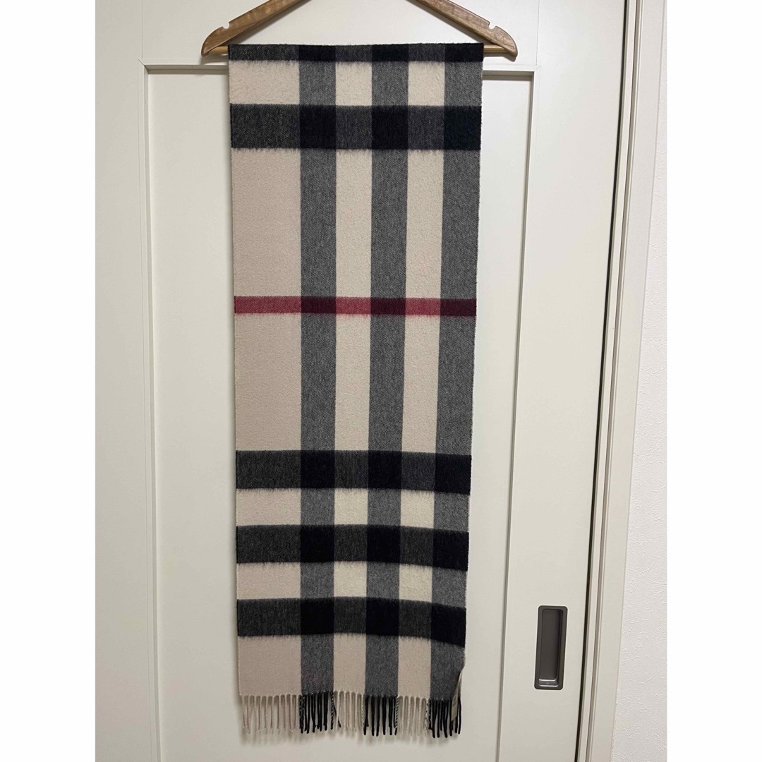 BURBERRY - BURBERRY バーバリー カシミア100% 大判マフラー BURBERRY - BURBERRY バーバリー カシミア100% 大判マフラー