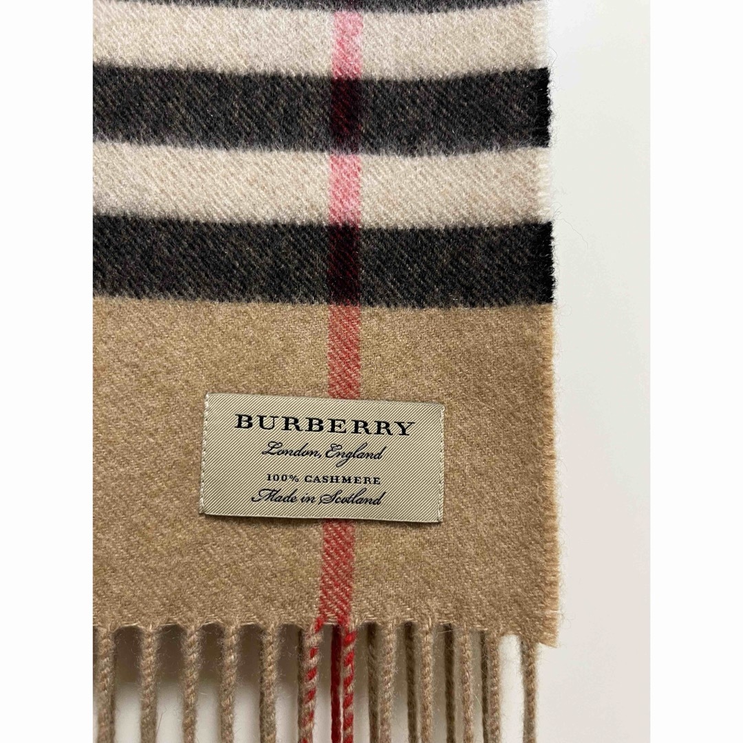 BURBERRY - BURBERRY バーバリー マフラー カシミア100% 未使用 BURBERRY - BURBERRY バーバリー マフラー カシミア100% 未使用