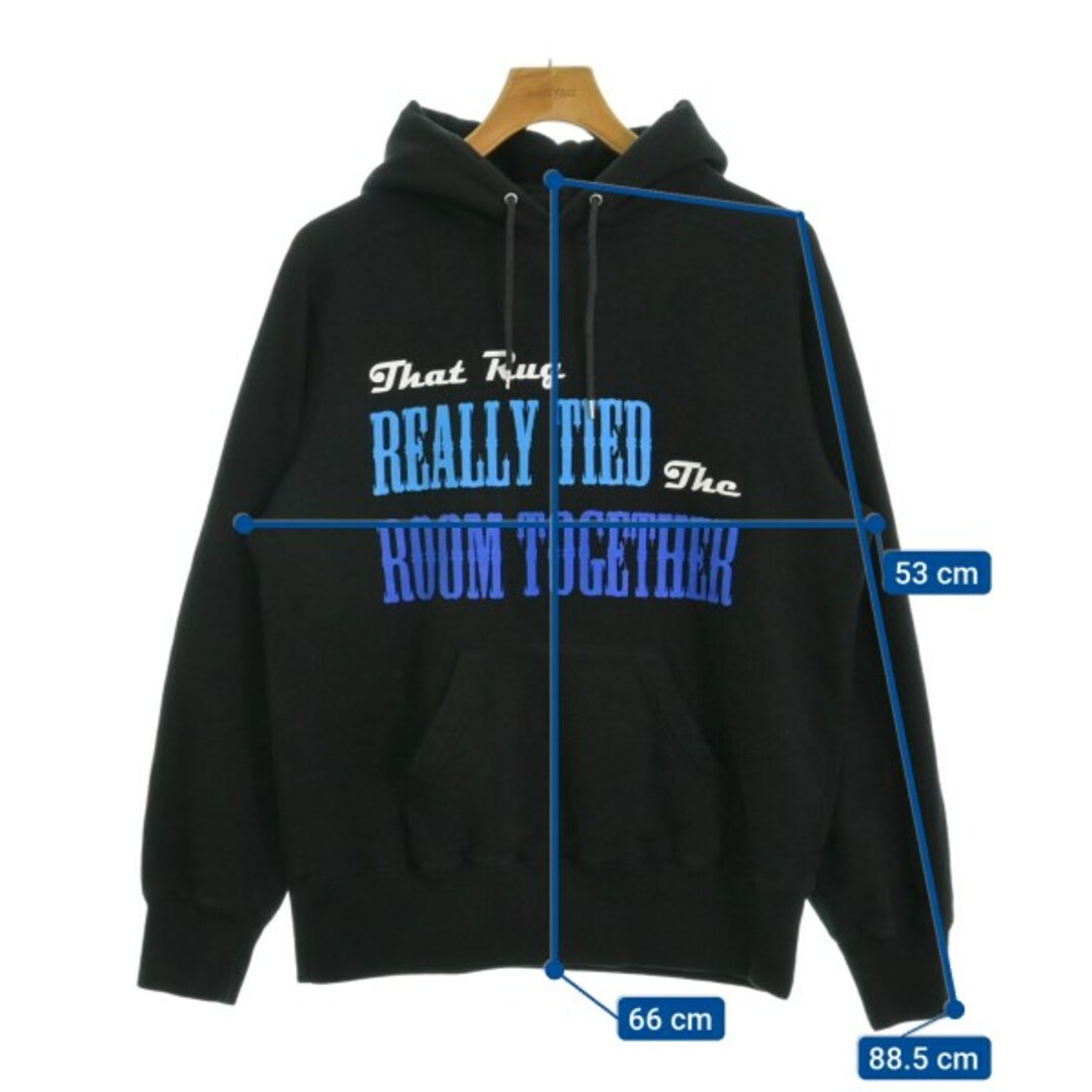 sacai - sacai サカイ パーカー 1(S位) 黒 【古着】【中古】の