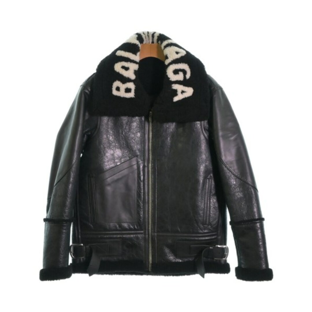 BALENCIAGA バレンシアガ ライダース 36(S位) 黒 【古着】 BALENCIAGA バレンシアガ ライダース 36(S位) 黒 【古着】