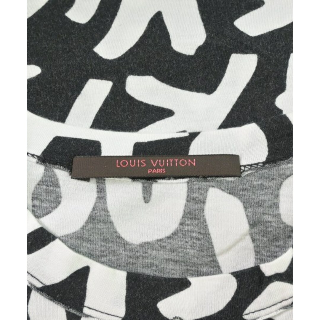 LOUIS VUITTON - LOUIS VUITTON Tシャツ・カットソー XXS 黒x白 LOUIS VUITTON - LOUIS VUITTON Tシャツ・カットソー XXS 黒x白