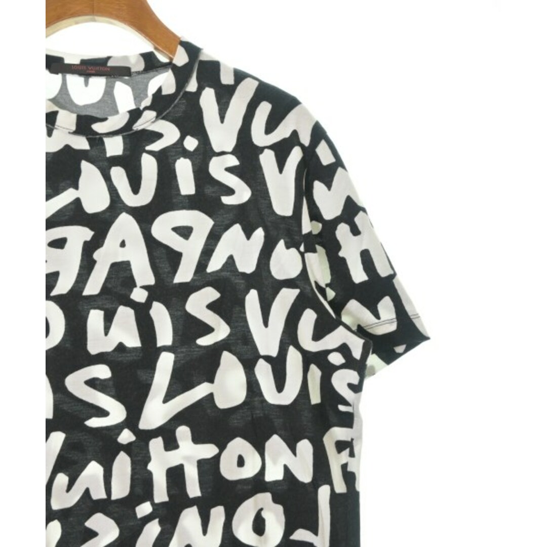 LOUIS VUITTON - LOUIS VUITTON Tシャツ・カットソー XXS 黒x白 LOUIS VUITTON - LOUIS VUITTON Tシャツ・カットソー XXS 黒x白