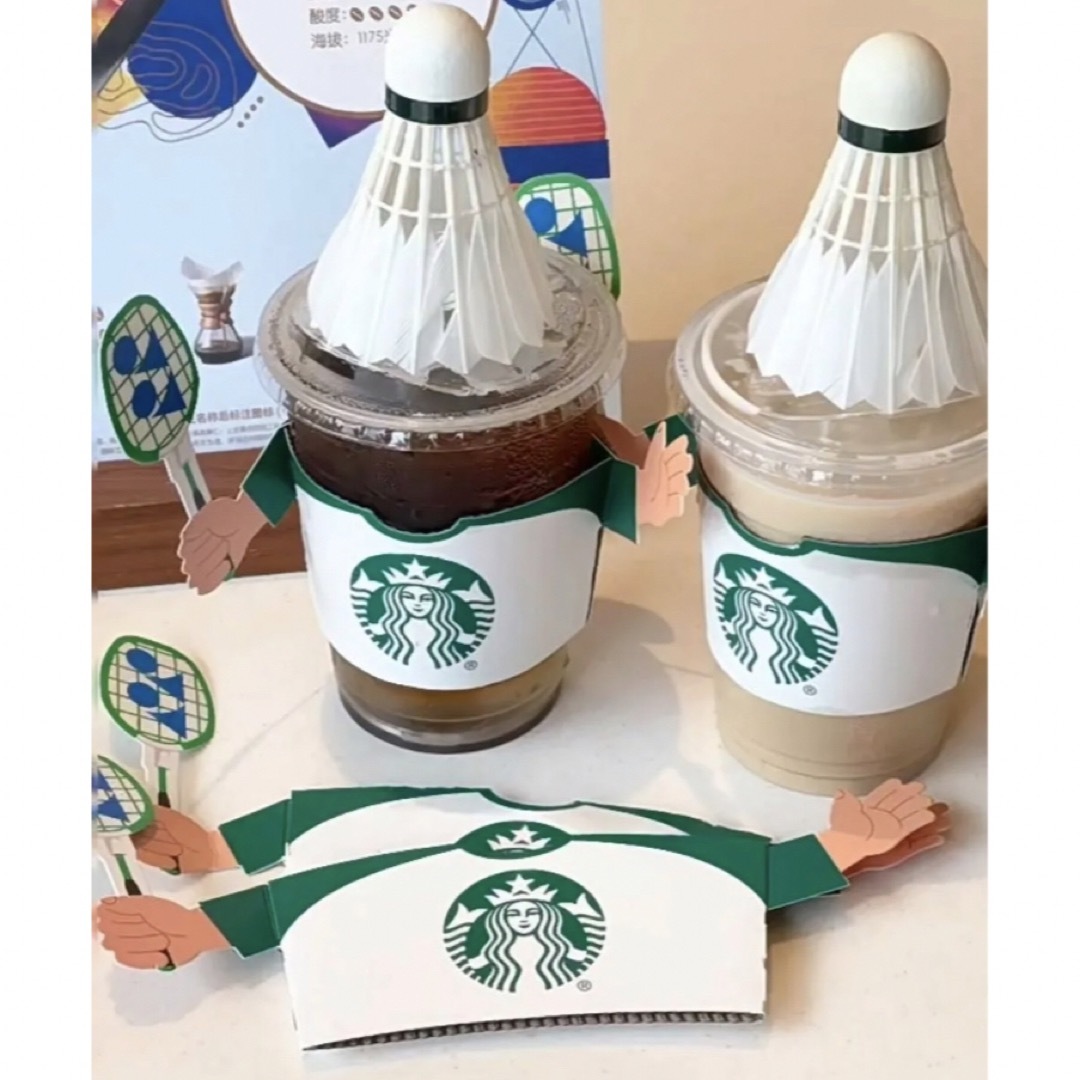 即発送 最新発売中国スタバ YONEXコラボドリンクホルダー非売品2 即発送 最新発売中国スタバ YONEXコラボドリンクホルダー非売品2