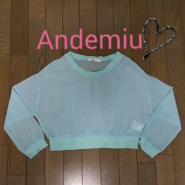 Andemiu(アンデミュウ)のアンデミュウ シースルー レディースのトップス(シャツ/ブラウス(長袖/七分))の商品写真