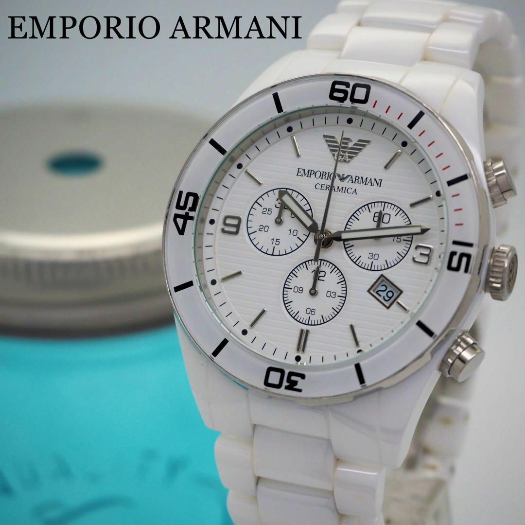 EMPORIO ARMANI - 17 【美品】エンポリオアルマーニ時計 メンズ EMPORIO ARMANI - 17 【美品】エンポリオアルマーニ時計 メンズ