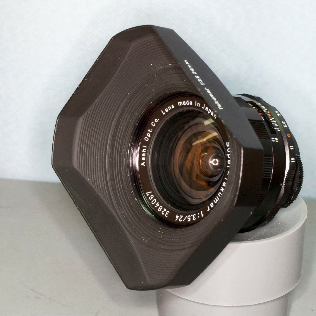 Asahi PENTAX Super TAKUMAR 24mm F3.5 フード カメラ Asahi PENTAX Super TAKUMAR 24mm F3.5 フード カメラ