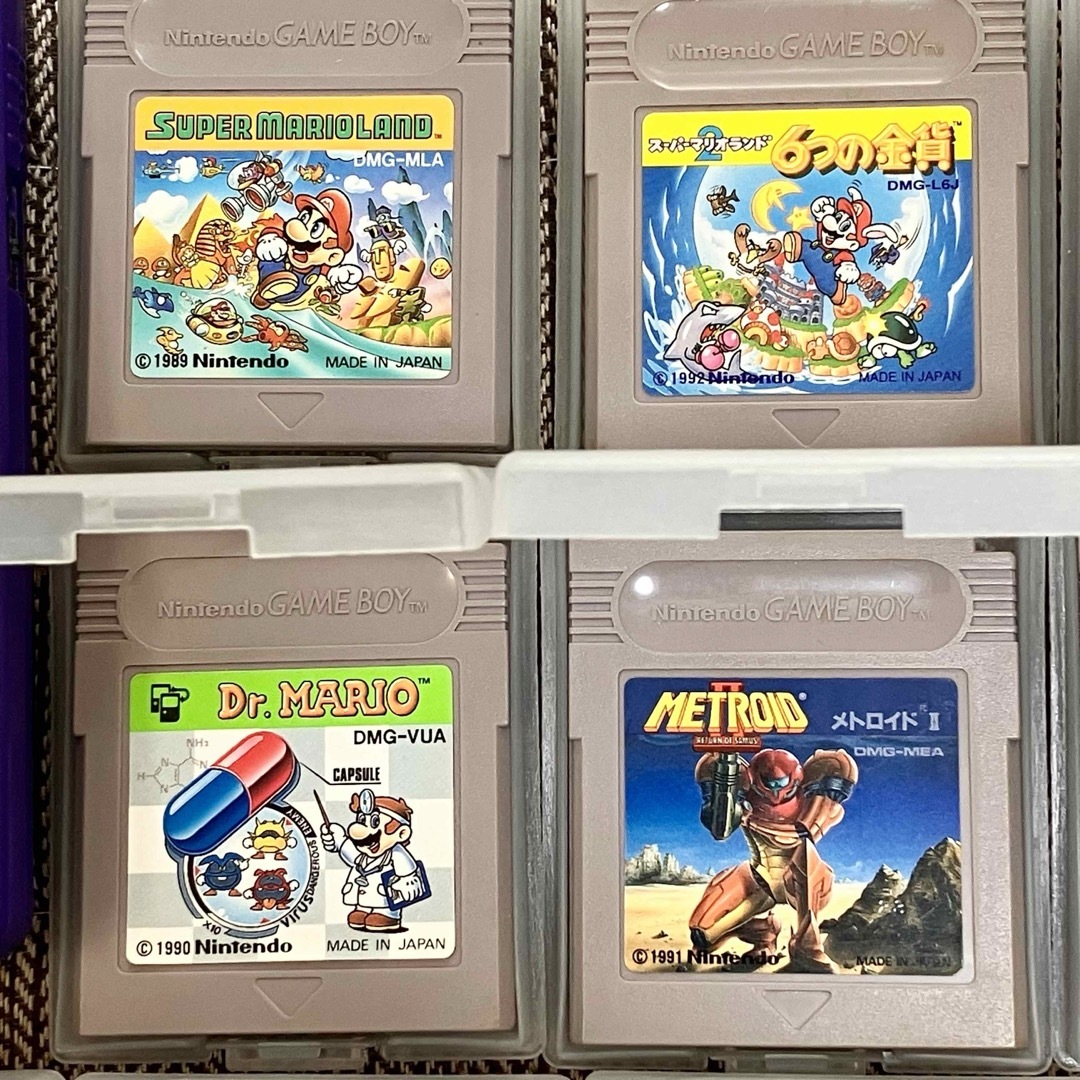 ゲームボーイカラー&ソフト13個セット テトリス、スーパーマリオ ゲームボーイカラー&ソフト13個セット テトリス、スーパーマリオ