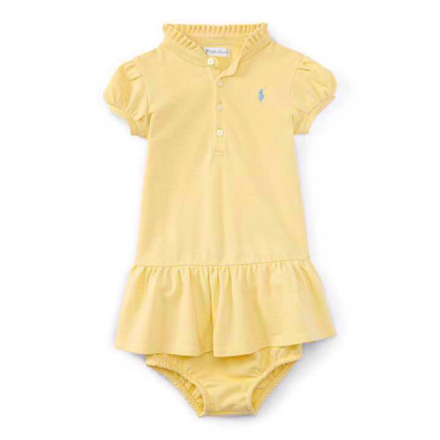 Ralph Lauren(ラルフローレン)の新品 ラルフローレン フリル襟ワンピース キッズ/ベビー/マタニティのキッズ服女の子用(90cm~)(ワンピース)の商品写真