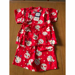 新品タグ付き　女の子甚平　95cm(甚平/浴衣)