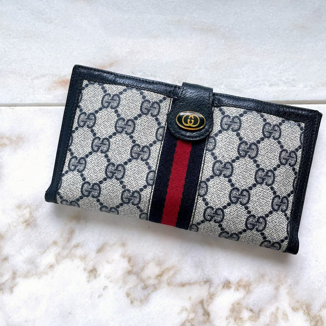 GUCCI グッチ 長財布シェリーライン GUCCI グッチ 長財布シェリーライン