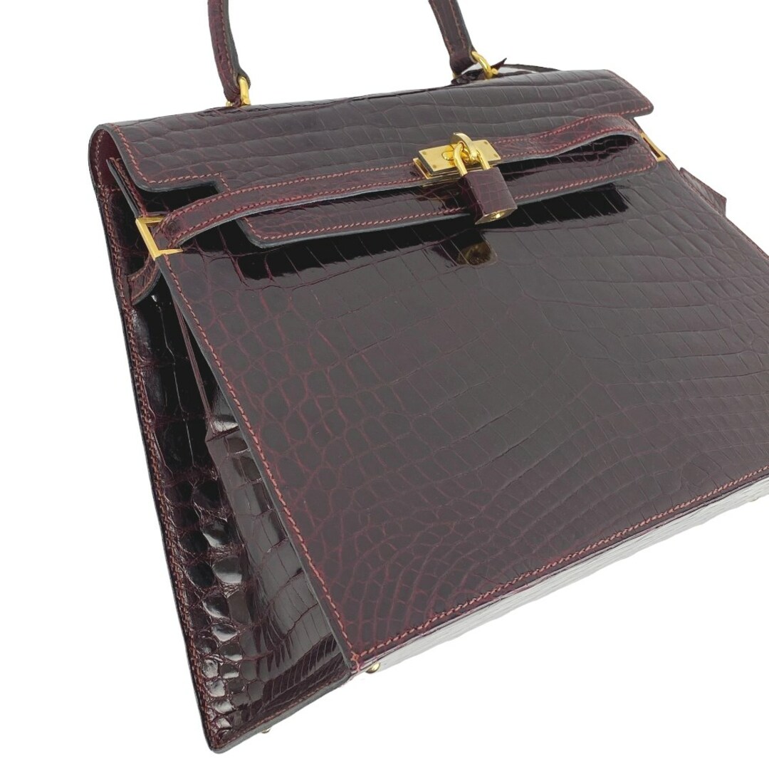 MORABITO - □美品□ モラビト スカラ 34 ハンド バッグ クロコ MORABITO - □美品□ モラビト スカラ 34 ハンド バッグ クロコ