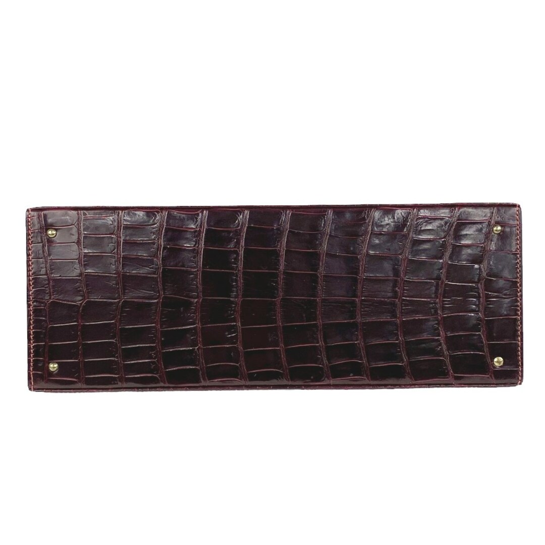 MORABITO - □美品□ モラビト スカラ 34 ハンド バッグ クロコ MORABITO - □美品□ モラビト スカラ 34 ハンド バッグ クロコ