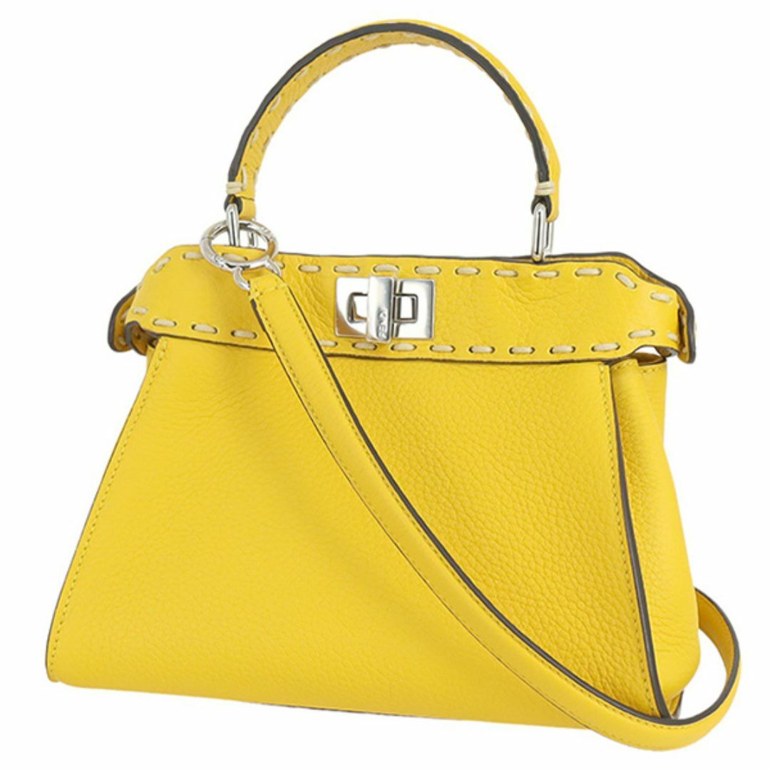 FENDI - フェンディ ピーカブー ミニ セレリア ショルダーバッグ FENDI - フェンディ ピーカブー ミニ セレリア ショルダーバッグ