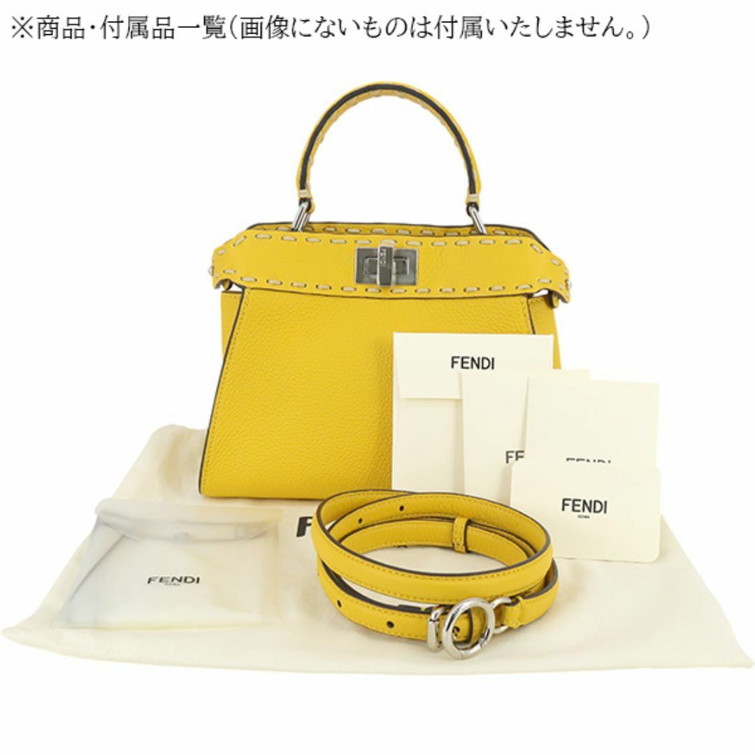 FENDI - フェンディ ピーカブー ミニ セレリア ショルダーバッグ FENDI - フェンディ ピーカブー ミニ セレリア ショルダーバッグ