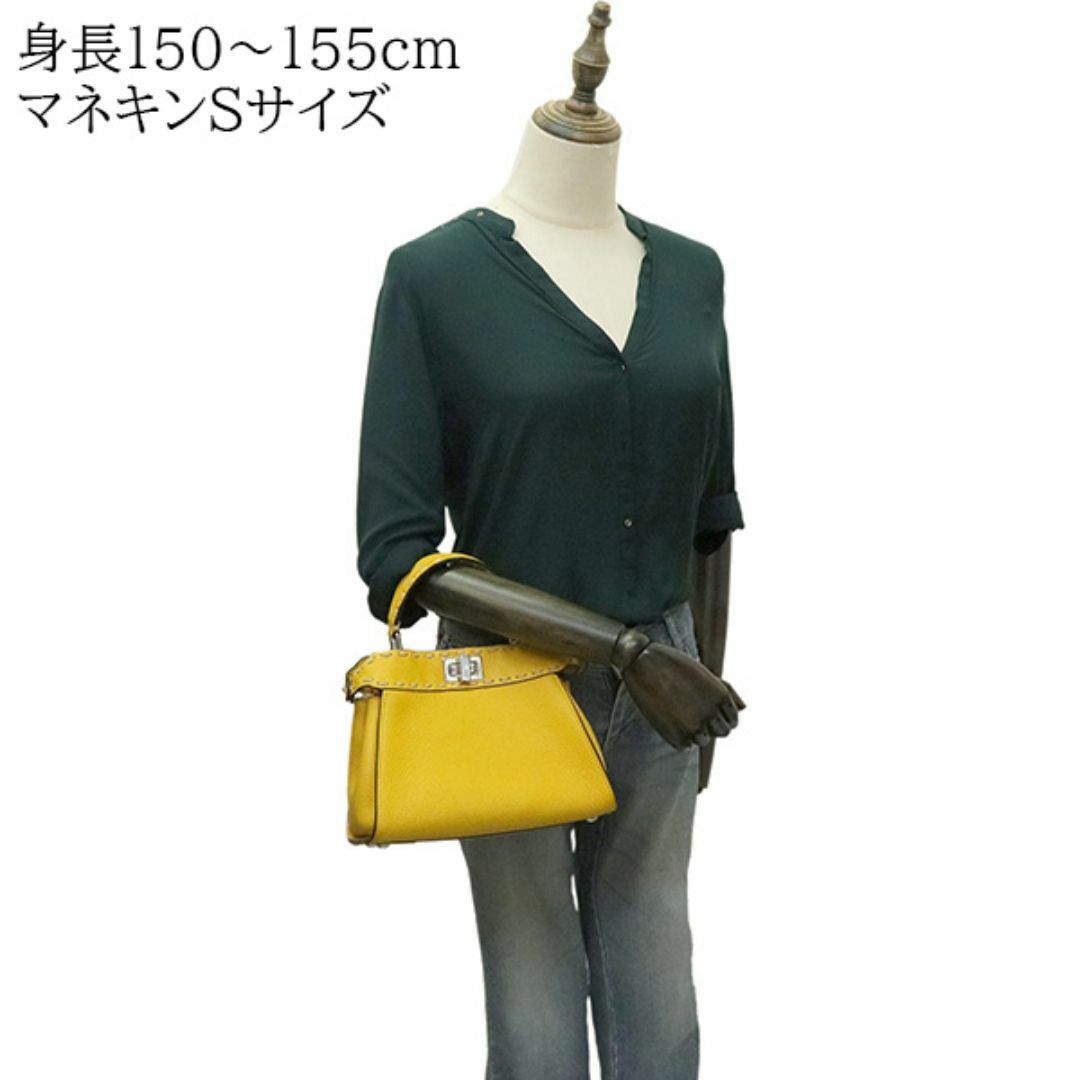 FENDI - フェンディ ピーカブー ミニ セレリア ショルダーバッグ FENDI - フェンディ ピーカブー ミニ セレリア ショルダーバッグ