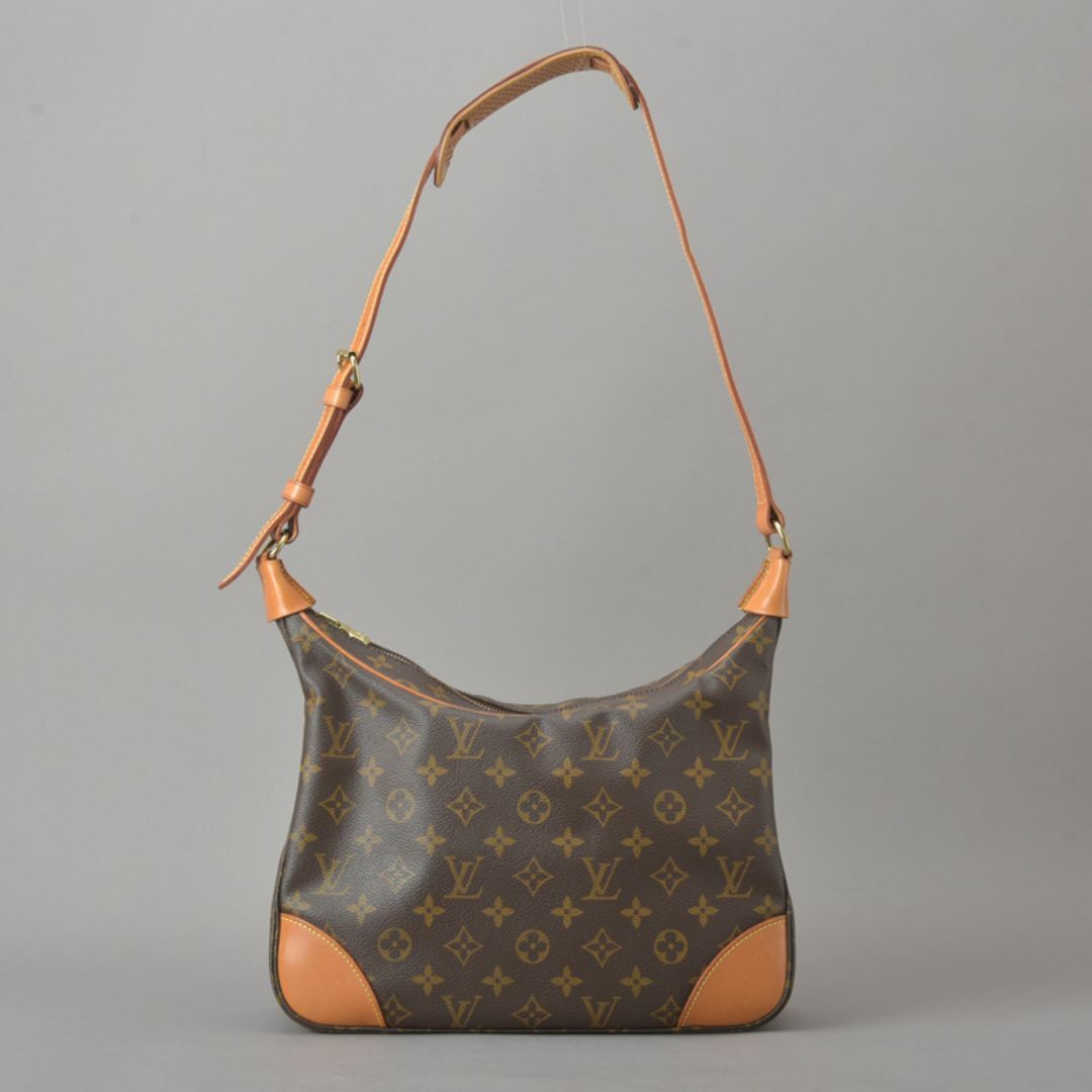 LOUIS VUITTON - 美品◇ルイヴィトン ブローニュ30 ショルダーバッグ モノグラム レザー 茶