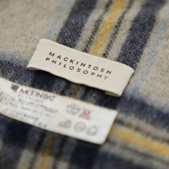 MACKINTOSH PHILOSOPHY(マッキントッシュフィロソフィー)のマッキントッシュフィロソフィー 大判ストール レディースのファッション小物(ストール/パシュミナ)の商品写真